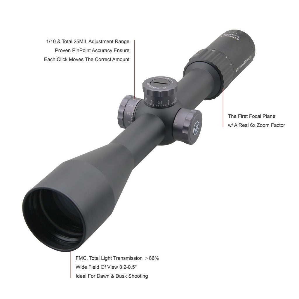 Marksman 6-24 x 50 FFP