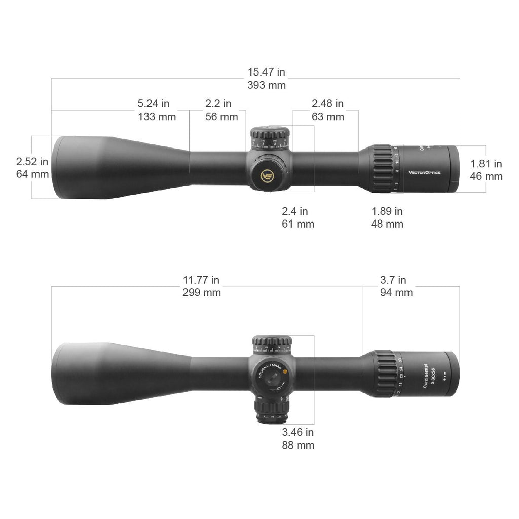 Continental 5-30x56 FFP 34mm